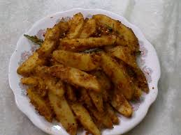 Potato Fish Fry Urulai Kizhangu Varuval Side Dish For Curd Rice By H Cooking Healthy Rice Recipes Food