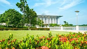 This picture was taken on 10/7/2020, from dorsett putrajaya. Masjid Tuanku Mizan Zainal Abidin Masjid Besi Iron Mosque Visit Selangor