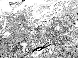 Under World Ocean Coloring Pages Coloring Pages Detailed Coloring Pages