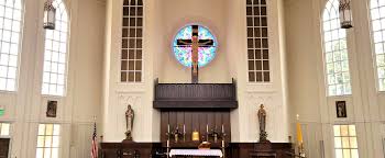 Adoration of the blessed sacrament. St Peter S Catholic Church