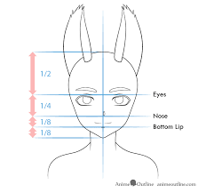 Wolf head drawing side google search hiding and masquerade. How To Draw Anime Wolf Girl Step By Step Animeoutline