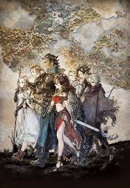 octopath traveler cover art octopath traveler イラスト 集合絵 ゲームアート