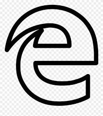 Microsoft edge < back icon search home. Microsoft Edge Icon Microsoft Edge Icons Clipart 87818 Pinclipart