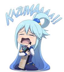 Chibi Aqua By Zacatron94 On Deviantart Chibi Aqua Konosuba Anime
