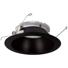 Use this with any of our 5 recessed fixtures. Nora Cobalt 6 Black 1500 Lumen Led Round Reflector Trim 79a33 Lamps Plus