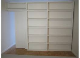 Custom bookcases, bookshelves, wall units or cabinets nyc. Bookcase Walls Temporary Walls Nyc
