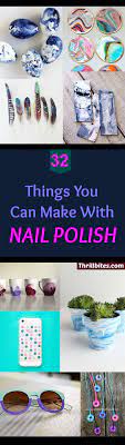 Thrillbites Com Nail Polish Crafts Diy Nail Polish Crafts Crafts