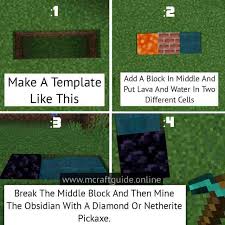★ remember to leave a like for support, thanks! How To Make Obsidian In Minecraft Quick Easy Mcraftguide Your Minecraft Guide