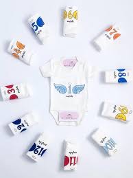 melek kanat yarim kol body set erkek bebek bebek kiyafetleri bebek tulumlari
