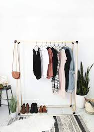 How to build a rack to hang clothes on. 22 Diy Clothes Racks In 2021 Organize Your Closet