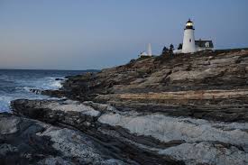 Pemaquid point light became the first lighthouse ever to ever appear on american currency in 2003, when its image appeared on the official maine quarter. Pemaquid Point Light Cliffs Bristol Maine