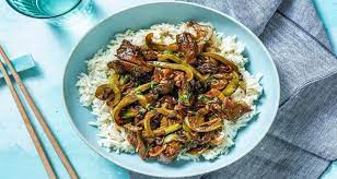 Quick N Sticky Beef With Basmati Rice Recipe Hellofresh Recipe Healthy Bowls Recipes Basmati Rice Recipes Hello Fresh Recipes