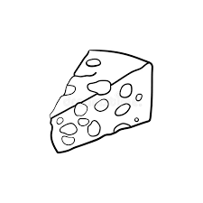 Portion Of Cheese Hand Drawn Sketch Icon Stock Vector Illustration Of Doodle Dairy 115075711 With tenor, maker of gif keyboard, add popular cheese doodle animated gifs to your conversations. portion of cheese hand drawn sketch