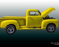 Image result for Federal Yellow 1950 Truck