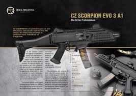 After some minor revisions it was formally adopted by the czech military in 1961. Cz Scorpion Evo 3 A1