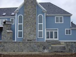 With a lasting, beautiful siding product for years to come. Stoneyard Greenwich Gray Mosaic Natural Stone Veneer Old Station Landscape Masonry Supply Norton Ma