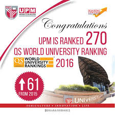 Universities in malaysia are ranked in a number of ways, including both national and international ranks. Upm Has Created History When It Achieved Universiti Putra Malaysia Facebook