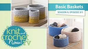 This short crochet tutorial will show you how increasing. Knit And Crochet Now Baskets Annie S Creative Studio
