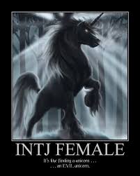 Writing The Female Intj The Missing Character Evil Unicorn Intj Mythical Creatures