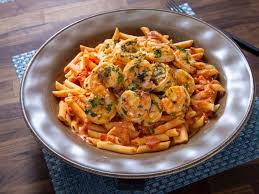Pasta With Vodka Sauce And Shrimp Recipe Rachael Ray Food Network Food Network Recipes Vodka Pasta Vodka Sauce