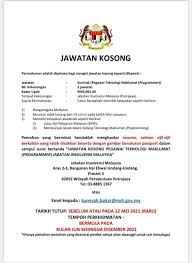 Laman facebook rasmi jabatan insolvensi malaysia (mdi) the. Iklan Jawatan Kosong Jabatan Insolvensi Malaysia Mei 2021