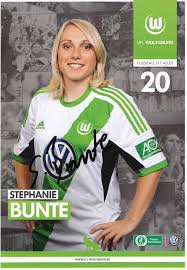 Alle informationen über die wölfinnen auf einen blick. Kelocks Autogramme Stephanie Bunte Vfl Wolfsburg 2013 14 Frauen Fussball Autogrammkarte Original Signiert Online Kaufen