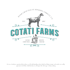 Classic Old School Farm To Table Goat Cheese Logo By Curtis Creations Farm Logo Design Farm Logo Logo Design