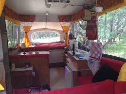 With the passage of time, pop up campers are becoming more common because they are smaller than a traditional travel trailer and more than a tent. Redecorated Pop Up Camper Pop Up Camper Camper Decor Redecorating