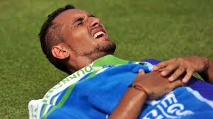 Food poisoned Kyrgios defeated Rafa