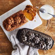 A greek style, savory zucchini bread ousts the cinnamon and sugar in favor of feta and oregano. Nordic Ware Wheat And Pumpkin Loaf Pan Sur La Table