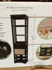 These many pictures of whalen closet organizer costco instructions list may become your inspiration and informational purpose. Whalen Closet Organizer Wood Construction Costcochaser