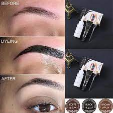 Eyebrow Tinting Thicker Natural Look Eyelash Dying Kit Permanent Bleaching Brow Tint Gel 3pcs Set Eyebrow Enhancers Aliexpress