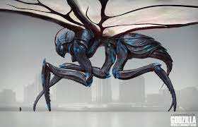 Artstation Mothra Concept Art Luca Nemolato Kaiju Art Kaiju Monsters All Godzilla Monsters