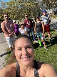 Run with local groups and support local businesses