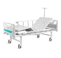 K2K Saikang Factory Wholesale 2 Crank 2 Function Foldable Manual Hospital  Bed