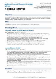 Job description for branch manager assistant. Assistant Branch Manager Resume Samples Qwikresume