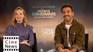 Elyas m'barek, karoline herfurth,katja riemann, jana pallaske, alwara höfels,jella haase, max von der groeben, farid bang, uschi glas. Das Perfekte Geheimnis Interview Karoline Herfurth Elyas M Barek Youtube