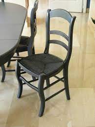 Relooker des chaises en paille. La Question Couleur Le C A Lire El Lefebien Relooking De Chaise Chaises Bois Relooking De Mobilier