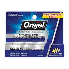 Official website for orajel, the most trusted brand of oral care & pain relief. Orajel Instant Pain Relief For Canker Sores Double Medicated 9 5g Fast My Health Market
