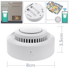 Funciona por medio de un sensor fotoeléctrico que no es más que un lente que emite rayos infrarrojos. Detector De Humo Inteligente Wifi Compatible Con Google Home Alexa Y Ifttt Cablematic
