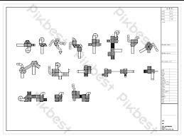 Autocad drawings of a kids playground in plan and side view. Cad Children S Playground Equipment Plane Library Decors 3d Models Dwg Free Download Pikbest