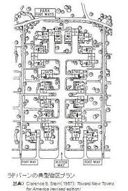 ラドバーン アメリカ ラドバーン方式は 住宅地計画における人と車を分離する設計手法 ラドバーンはアメリカの都市 その歩車分離の手法が ラドバーン方式と呼ばれるようになりました 都市計画 計画 建築計画