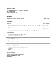 For example, hobbies and interests, skills, achievements. Free High School Student Resume Examples Guide And Tips Hloom