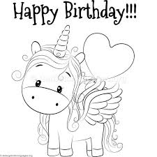 Printable Unicorn Coloring Birthday Card Coloring Pages Kidscoloringbook Unicorncoloringbook Unicorn Coloring Pages Birthday Coloring Pages Happy Birthday Coloring Pages