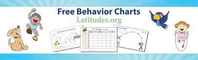 Free Printable Behavior Charts For Home School Acn Latitudes