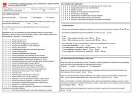 Sur les thèmes suivants en 1998 ? Calameo Questionnaire Conditions De Travail