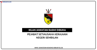 Negeri sembilan is a state in malaysia which lies on the western coast of peninsular malaysia. Pejabat Setiausaha Kerajaan Negeri Sembilan Sukns Jawatan Kosong