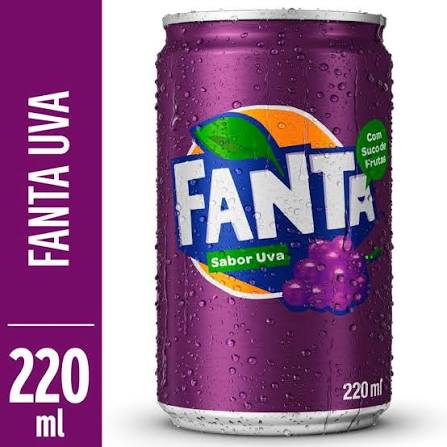 Fanta Uva Lata 220ml