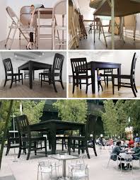 Whether your family gathers around the dinner table every night or twice a year at thanksgiving and christmas, you know your home wouldn't be complete without a dining room table. Tables Chairs Dishes For Giants Designs Ideas On Dornob