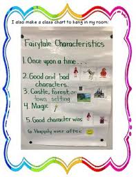 Fairy Tale Characteristics Chart Fairy Tales Fairy Chart